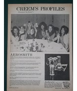 Aerosmith Creem Magazine Photo Vintage 1977 Boy Howdy  - $27.42 CAD