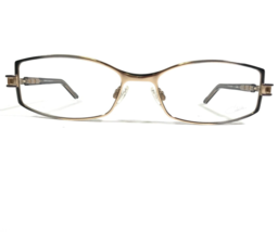 Cazal MOD. 469 COL. 338 Eyeglasses Frames Black Gold Rectangular 53-17-135 - £161.66 GBP