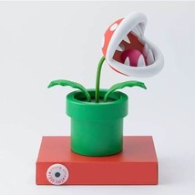 Piranha Plant Stand Alone Posable LED kid&#39;s desk lamp light Figurine Brand New - £22.45 GBP