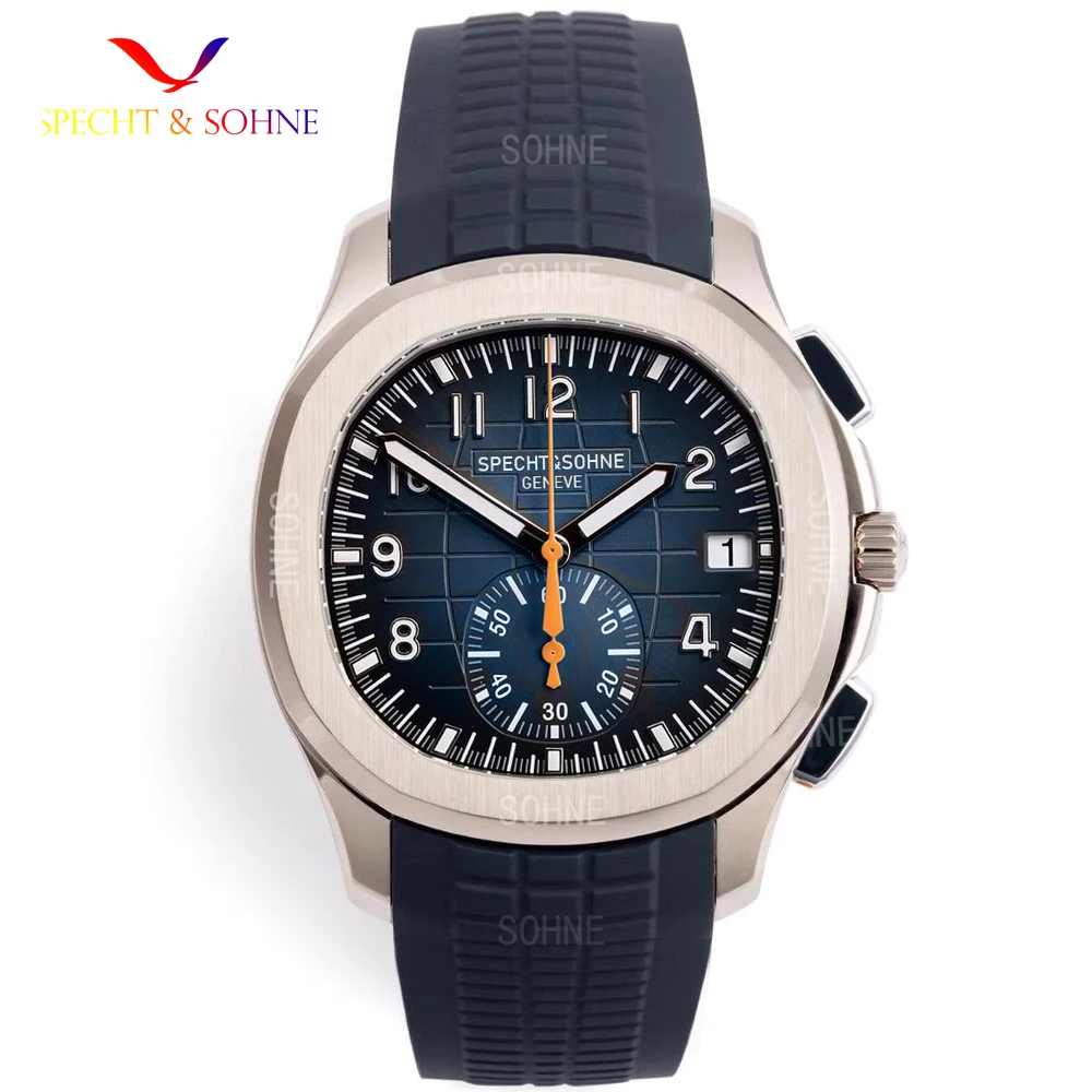 Best Selling Products Wristwatch For Men Steel Japan Chronograph Quartz Watch Ru - £75.30 GBP