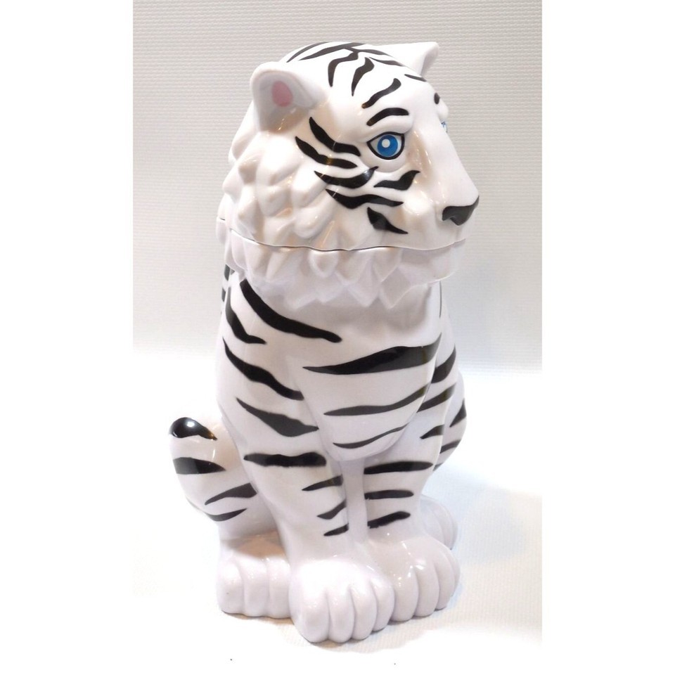 Ringling Bros and Barnum & Bailey Circus White Tiger Plastic Souvenir Mug /Stein Item image 7