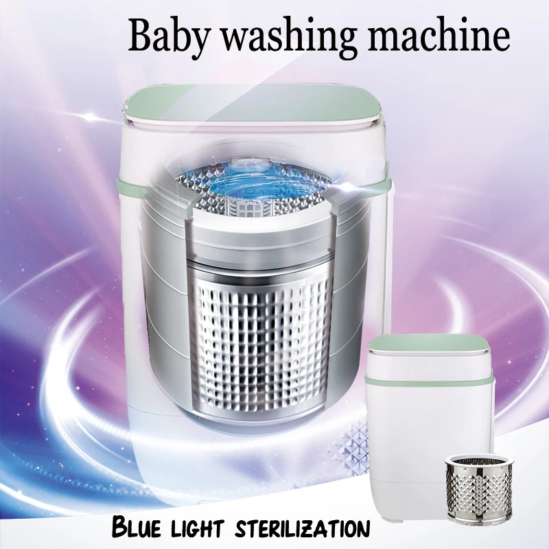 Ultrasonic Portable Washing Machine Blu-Ray Bacteriostatic Portable Wash... - $267.79+