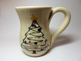 2006  Seagrove NC Pottery Christmas Tree Mug KOVACK Signed Studio Pottery - £22.29 GBP