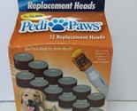 (1 Pack) 12 Pedi Paws Replacement Filing Heads Dog Cat Nail Grinder Pet ... - $23.36