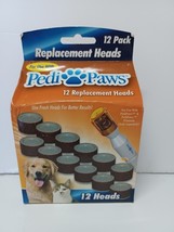 (1 Pack) 12 Pedi Paws Replacement Filing Heads Dog Cat Nail Grinder Pet Grooming - £18.38 GBP