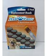 (1 Pack) 12 Pedi Paws Replacement Filing Heads Dog Cat Nail Grinder Pet ... - £18.61 GBP
