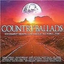 Various Artists : Country Ballads CD 2 discs (2003) Pre-Owned - £11.87 GBP