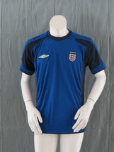 Team England Soccer Jersey - 2004 to 2006 Practice Jersey - Men&#39;s Large - £38.53 GBP