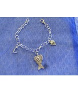 Fallen Angel, Lucifer, Silver Plated, Bracelet, Angel Wings   L1 - $14.99