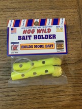 Hog Wild Sponge Tube Bait Holder Yellow - £5.43 GBP
