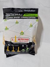 Miracle Sealants Levolution 50-Pack 1/8" Plastic Tile Spacers 0.59" x 2.63" - $16.37