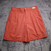 Tommy Bahama Shorts Womens 4 Coral Red Lightweight Athletic Casual Pleated - £17.76 GBP
