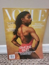 Vogue Magazine August 2020 Simone Biles Fashion Cover No Mailing Label - £8.99 GBP