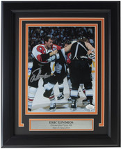 Eric Lindros Signé Encadré 8x10 Philadelphia Flyers Photo JSA ITP - £131.41 GBP