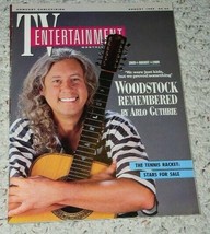 Arlo Guthrie Woodstock TV Entertainment Guide 1989 - $34.99