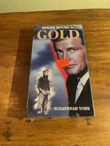 GOLD VHS Tape Action Adventure Roger Moore - £7.74 GBP