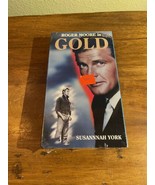 GOLD VHS Tape Action Adventure Roger Moore - £7.90 GBP