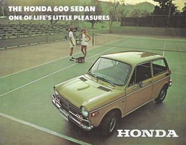 1971/1972 Honda 600 SEDAN brochure catalog sheet US 71 N600 - £7.87 GBP
