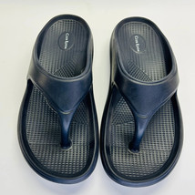 CLUBROOM Mens Black or Navy  Lightweight Remy Sandals Shoes New in Box - $19.50
