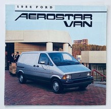 1986 Ford Aerostar Van Dealer Showroom Sales Brochure Guide Catalog - $9.45
