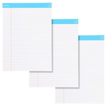 White Micro Perforated Edge Legal Ruled Universal 50 Sheets Letter Size ... - $19.99