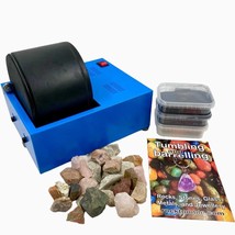 BRITISH 5lb beach pro kit (rubber barrel) heavy duty stone tumbler, star... - $513.08