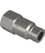 Apache 39040696 1/2&quot; Body Male Tip Flat Face x 1/2&quot; FNPT, Hydraulic Adapter - $1,063.02 MXN