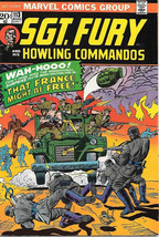 Sgt. Fury and His Howling Commandos Comic Book #113 Marvel 1973 FINE - £5.08 GBP