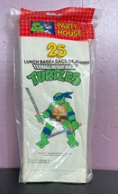 Party House Teenage Mutant Ninja Paper Lunch Bags Sealed Tmnt Leonardo Vintage - £19.78 GBP