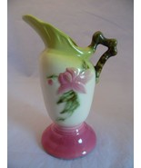 Hull Woodland Small Pottery Pitcher Ewer W3 5 1/2&quot; Vintage - $15.43