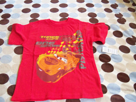 Disney Store Cars Piston Cup Lightning McQueen T-shirt Size 2/3 Boy&#39;s NEW HTF - £11.48 GBP
