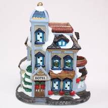 Vintage Victorian Hotel Christmas Village Collection Snow Cap Chimney Ho... - $21.15
