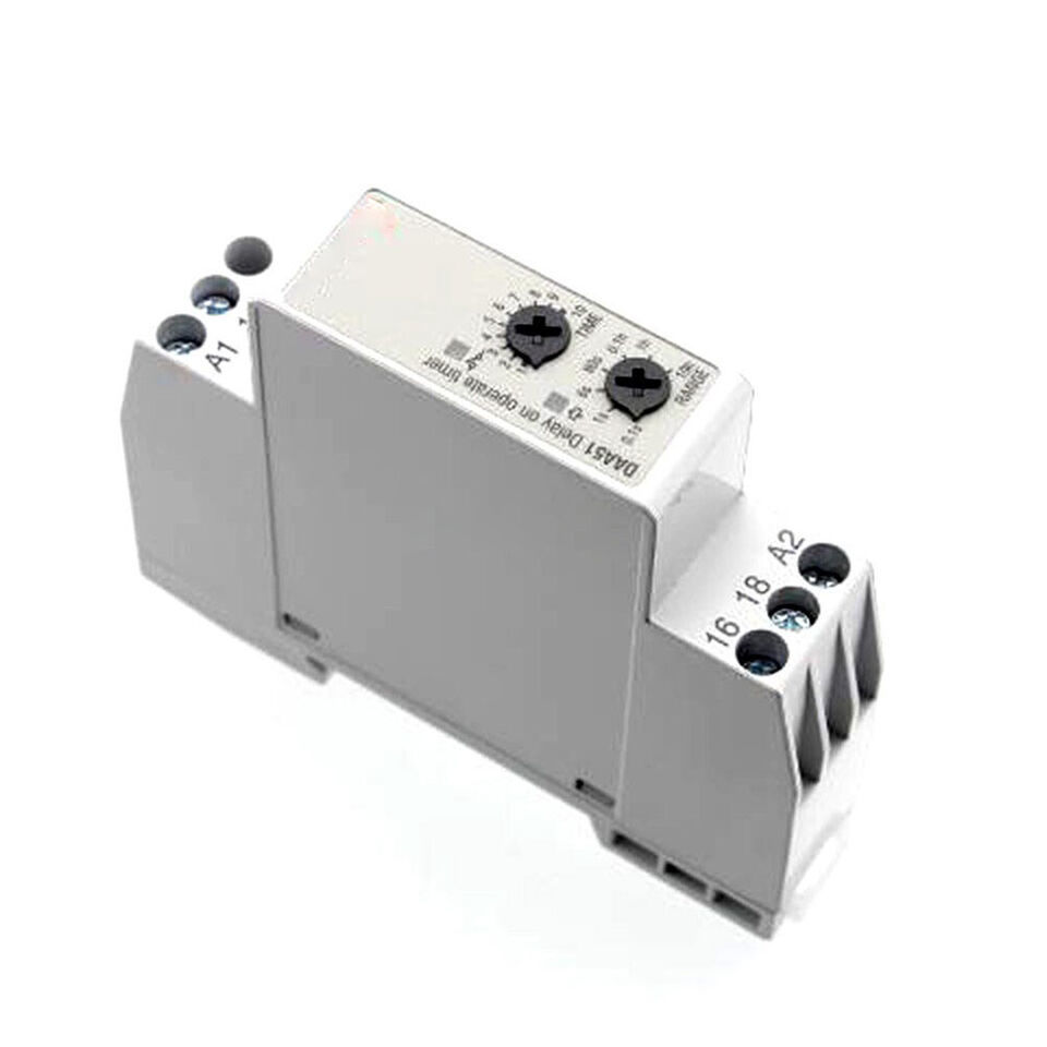 For Carlo Gavazzi DAA51CM24B001 24-240 VAC 50-60Hz Time Delay Relay - $39.10