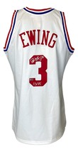 Patrick Ewing Signé Knicks 1991 M&amp;N Hwc All-Star Jersey 11x As Steiner Cx - £460.30 GBP