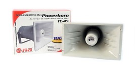 Pa Power Horn Speaker 50W Rms Indoor Outdoor 100 Watt Max Power - £38.32 GBP