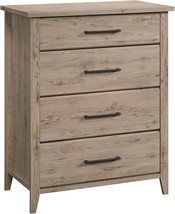 4-Drawer Chest With Laurel Oak Finish By Sauder Summit Station. - £286.90 GBP