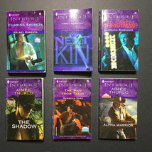 Harlequin Intrigue Romantic Suspense Novels Books Lot of 6 Early and Mid 2000s - £9.79 GBP
