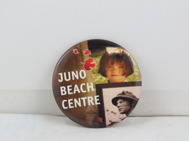 Canadian Military Pin - Juno Beach Centre - Celluloid Pin  - $15.00