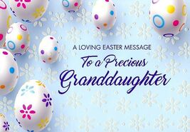 A Loving Easter Message To A Precious Granddaughter - Easter Greeting Ca... - €1,19 EUR A Loving Easter Message To A Precious Granddaughter - Easter Greeting Ca... - €1,19 EUR