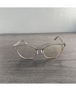 Bulova Eyeglasses Cancun Pale Pink FRAMES ONLY Gold Black Pink 53-17-135... - $820.79 MXN