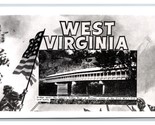 RPPC Philippi Covered Bridge Philippi West Virginia WV UNP Postcard U4 - £11.63 GBP