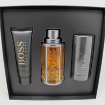 THE SCENT by Hugo Boss 3 Pc Set: 3.3 oz EDT Spray, 2.4 oz Deo Stick &amp; 1.6 oz Gel - £71.21 GBP