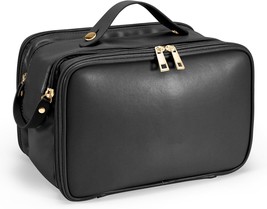 Travel Makeup Bag Women&#39;s Large Capacity Cosmetic Portable Organizer Waterproof  - £45.51 GBP
