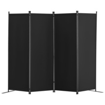VEVOR Room Divider, 4-Panel Fabric, Folding Privacy Screen, Freestanding... - $47.99
