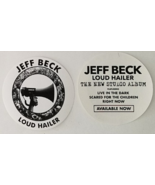 JEFF BECK &#39;Loud Hailer&#39; 3&quot;  Promo Sticker, New - £15.92 GBP