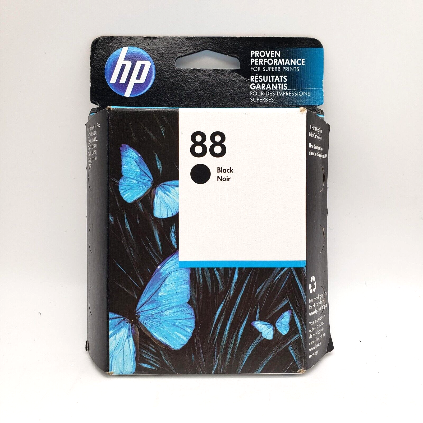 HP Genuine Original Ink Cartridge 88 Black (For HP OfficeJet Pro K550 K5... - £8.11 GBP