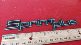 Chevy Sprint Plus Emblem chevy sprint 1985-1988 4 door hatchback oem used - $11.69