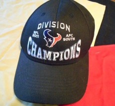 Houston Texans Div. Champs 2011 Hat-Football Cap, Collectible for NFL Sports Fan - £11.95 GBP