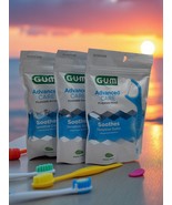 GUM Advanced Care Floss Picks - Dental Flossers for 90 count (Pack of 3)  - $474.55 MXN