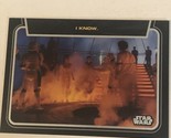 Star Wars Galactic Files Vintage Trading Card #CL-4 I Know - $2.48